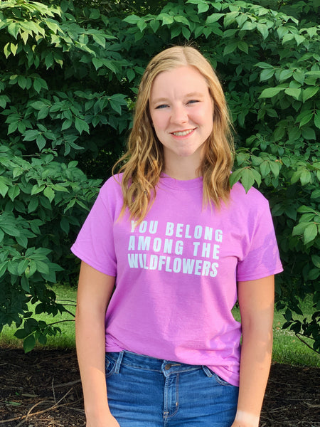 Among The Wildflowers Graphic Tee