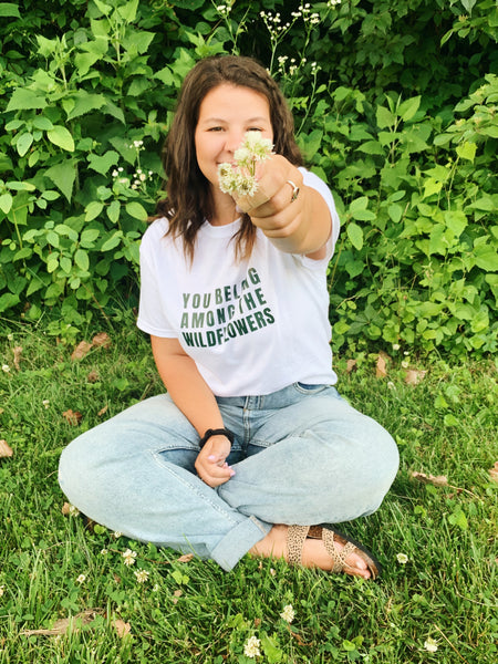 Among The Wildflowers Graphic Tee