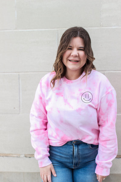Be The Reason Tie Dye Crew Neck