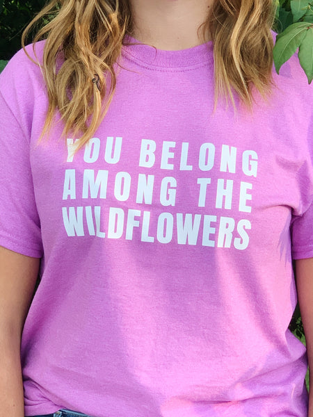 Among The Wildflowers Graphic Tee