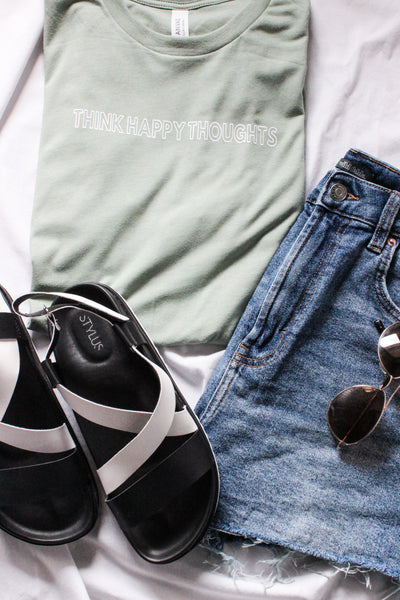 Think Happy Thoughts Graphic Tee