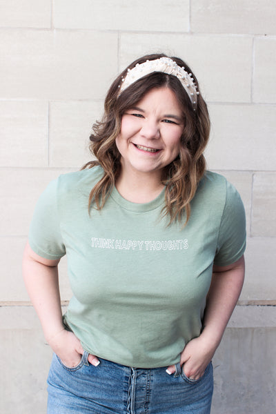 Think Happy Thoughts Graphic Tee