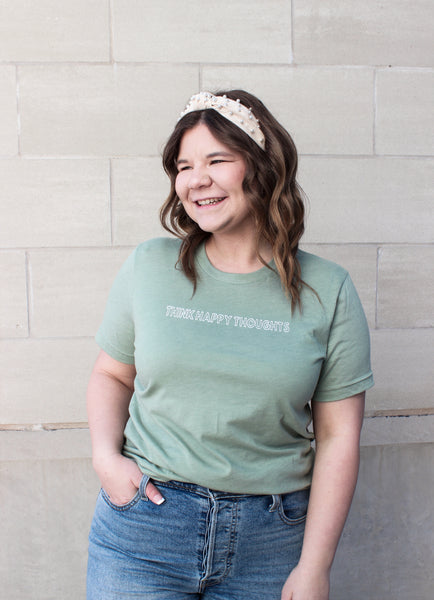 Think Happy Thoughts Graphic Tee