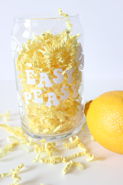 Easy Peasy Glass Cup