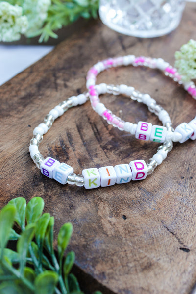 Be Kind Beaded Bracelet