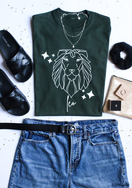 Zodiac Graphic Tee (Taurus-Leo)