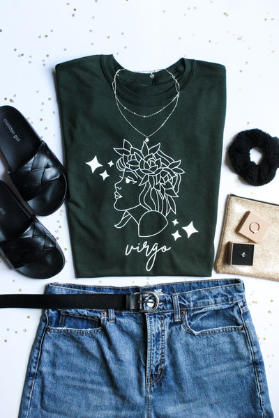 Zodiac Graphic Tee (Virgo-Sagittarius)