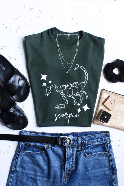 Zodiac Graphic Tee (Virgo-Sagittarius)