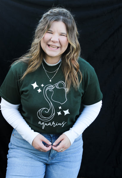 Zodiac Graphic Tee (Capricorn-Aries)