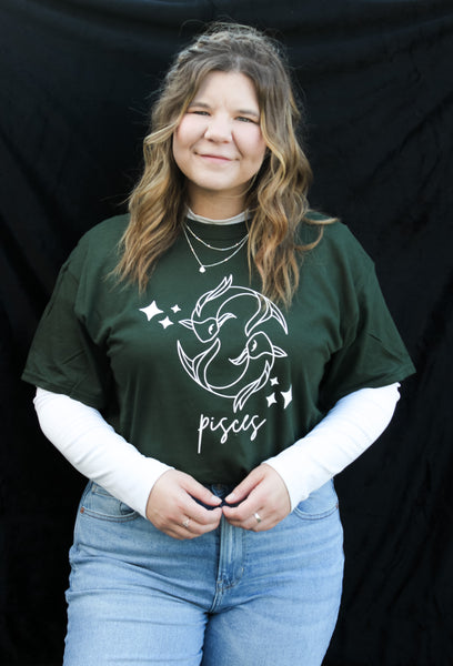 Zodiac Graphic Tee (Capricorn-Aries)