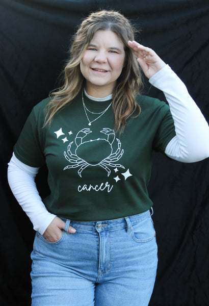 Zodiac Graphic Tee (Taurus-Leo)