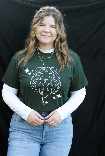 Zodiac Graphic Tee (Taurus-Leo)