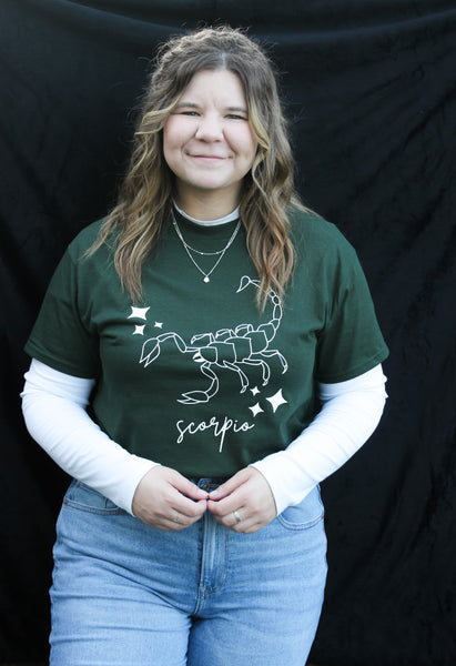 Zodiac Graphic Tee (Virgo-Sagittarius)