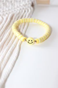 MultiColor Smiley Face Bracelet