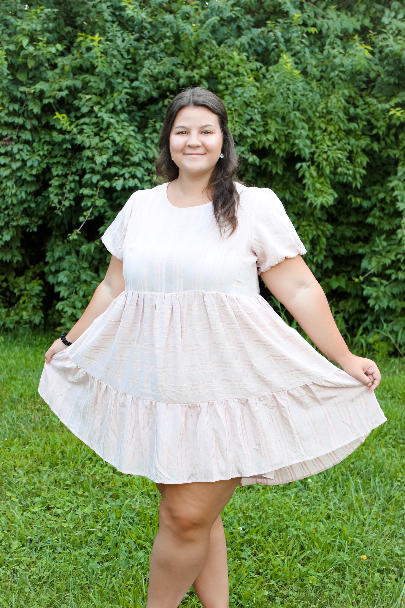 Rose Babydoll Dress